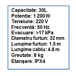 ASPIRATOR INDUSTRIAL 30L. (USCAT) JBM 51837 JBM