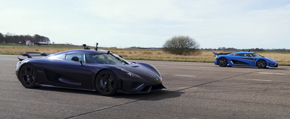 ASTA e cursa pe care nu credeai ca o s-o vezi vreodata. LINIUTA intre Koenigsegg Regera si Koenigsegg Agera RS ASTA e cursa pe care nu credeai ca o s-o vezi vreodata. LINIUTA intre Koenigsegg Regera si Koenigsegg Agera RS