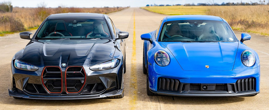 ASTA e cursa pe care nu stiai ca vrei sa o vezi. LINIUTA intre primul Porsche 911 cu motor hibrid si cel mai puternic BMW M4 ASTA e cursa pe care nu stiai ca vrei sa o vezi. LINIUTA intre primul Porsche 911 cu motor hibrid si cel mai puternic BMW M4