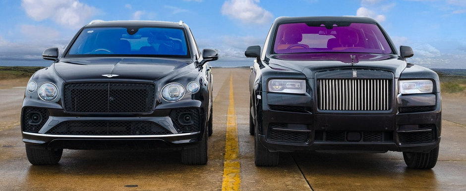 ASTA e cursa pe care nu stiai ca vrei sa o vezi. LINIUTA cu Bentley Bentayga si Rolls-Royce Cullinan ASTA e cursa pe care nu stiai ca vrei sa o vezi. LINIUTA cu Bentley Bentayga si Rolls-Royce Cullinan