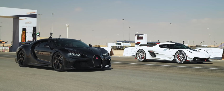 ASTA e cursa pe care o asteptam cu totii. LINIUTA cu Koenigsegg Jesko si Bugatti Chiron Super Sport ASTA e cursa pe care o asteptam cu totii. LINIUTA cu Koenigsegg Jesko si Bugatti Chiron Super Sport