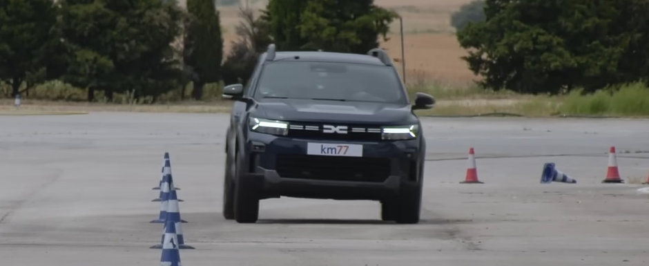 Asta e momentul asteptat de toata lumea! Uite cum se descurca la testul elanului prima Dacia Bigster din istorie Asta e momentul asteptat de toata lumea! Uite cum se descurca la testul elanului prima Dacia Bigster din istorie