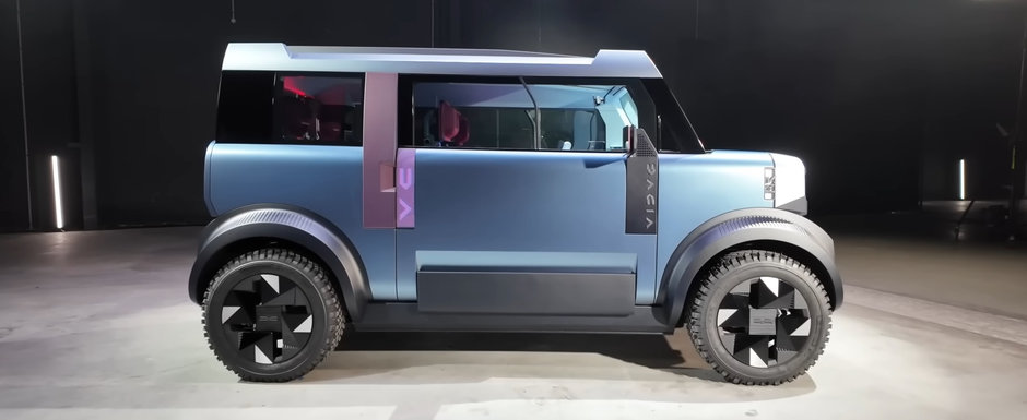 Asta e momentul asteptat de toata lumea. Uite cum arata in realitate noua Dacia Hipster Concept