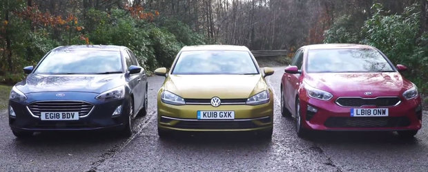 ASTA e momentul asteptat de toata lumea. VERSUS intre noul Ford Focus si Volkswagen Golf