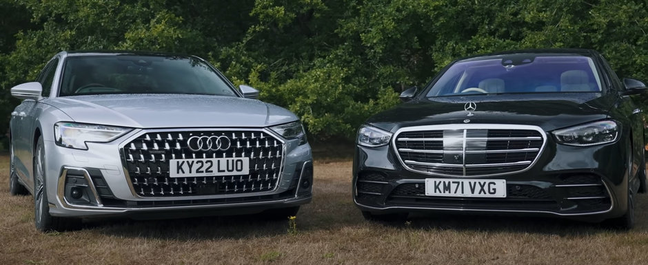 ASTA e momentul pe care il asteptam cu totii. TEST comparativ cu noul Mercedes S-Class si Audi A8 Facelift