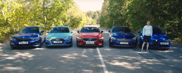 ASTA e momentul pe care il asteptam cu totii. TEST comparativ cu noul Seria 3, A4 Facelift, S60, C-Class si Giulia