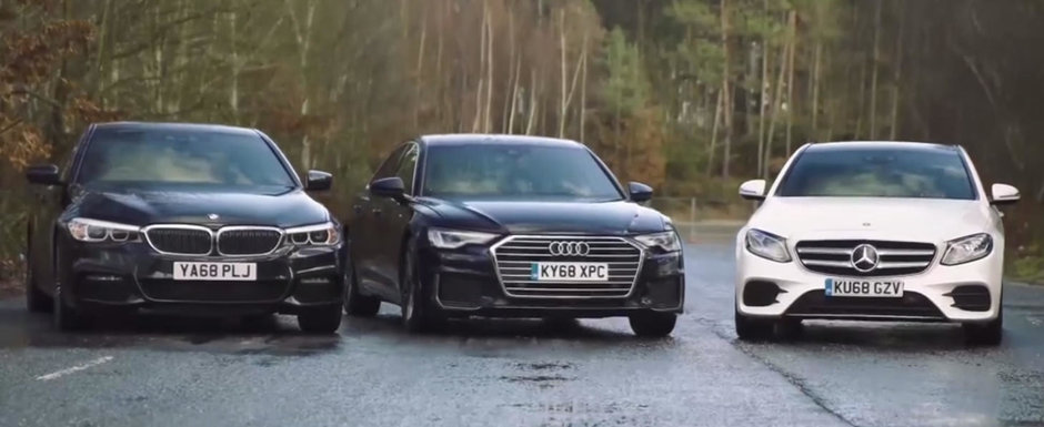 ASTA e momentul pe care il asteptam cu totii. TEST comparativ cu noul Audi A6, BMW Seria 5 si Mercedes E-Class ASTA e momentul pe care il asteptam cu totii. TEST comparativ cu noul Audi A6, BMW Seria 5 si Mercedes E-Class