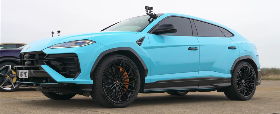 ASTA e momentul pe care il asteptam cu totii. LINIUTA intre noul Lamborghini Urus SE si Ferrari Purosangue