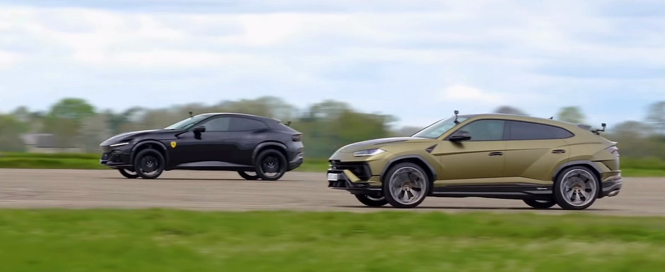 ASTA e momentul pe care il asteptam cu totii. LINIUTA intre primul SUV de la Ferrari si Lamborghini Urus Performante ASTA e momentul pe care il asteptam cu totii. LINIUTA intre primul SUV de la Ferrari si Lamborghini Urus Performante
