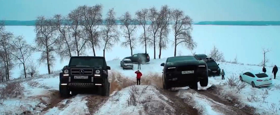 ASTA E TESTUL SUPREM: Rusii au scos pe teren accidentat cele mai populare SUV-uri si le-au dat sa zaca ASTA E TESTUL SUPREM: Rusii au scos pe teren accidentat cele mai populare SUV-uri si le-au dat sa zaca