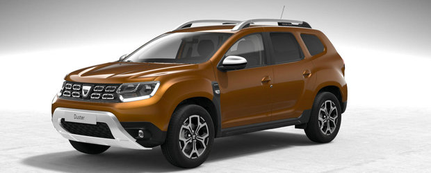 Asta primesti daca alegi meniul complet. Uite cum arata noua Dacia Duster in versiunea "full option"