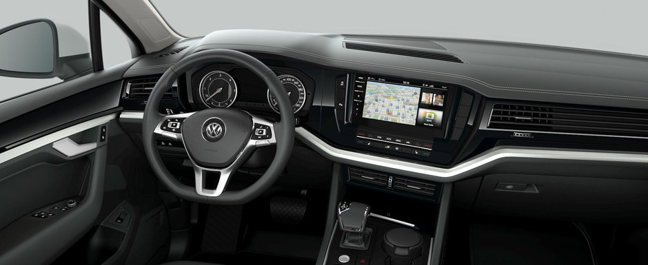 Asta primesti daca nu platesti nimic in plus. Uite cum arata noul Volkswagen Touareg in versiunea 'cheala' Asta primesti daca nu platesti nimic in plus. Uite cum arata noul Volkswagen Touareg in versiunea 'cheala'