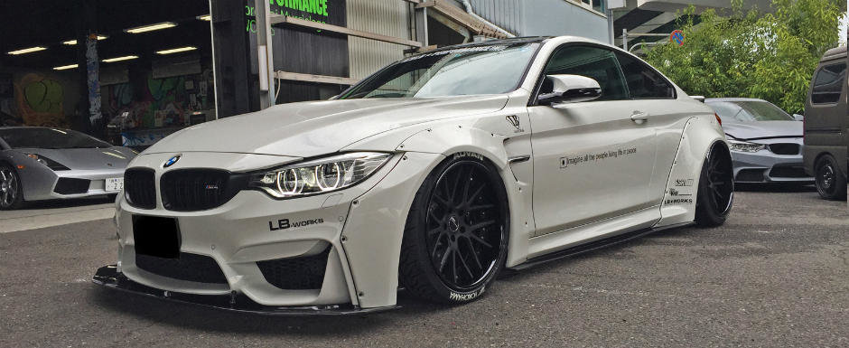 Asta trebuie sa fie cel mai tare body-kit pentru BMW-ul M4. Ati ghicit, este semnat de Liberty Walk