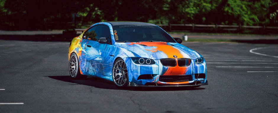 Asta trebuie sa fie unul dintre cele mai infierbantate BMW-uri M3. La figurat vorbind, desigur