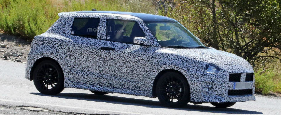 Astea sunt primele poze ale viitorului Swift Sport. Cu ce vine nou, vezi in randurile de mai jos Astea sunt primele poze ale viitorului Swift Sport. Cu ce vine nou, vezi in randurile de mai jos