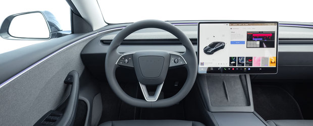 Asteptarea a luat sfarsit. Tesla prezinta oficial noul Model 3 Facelift cu un design revizuit la exterior si materiale de calitate superioara la interior. Cum arata in realitate
