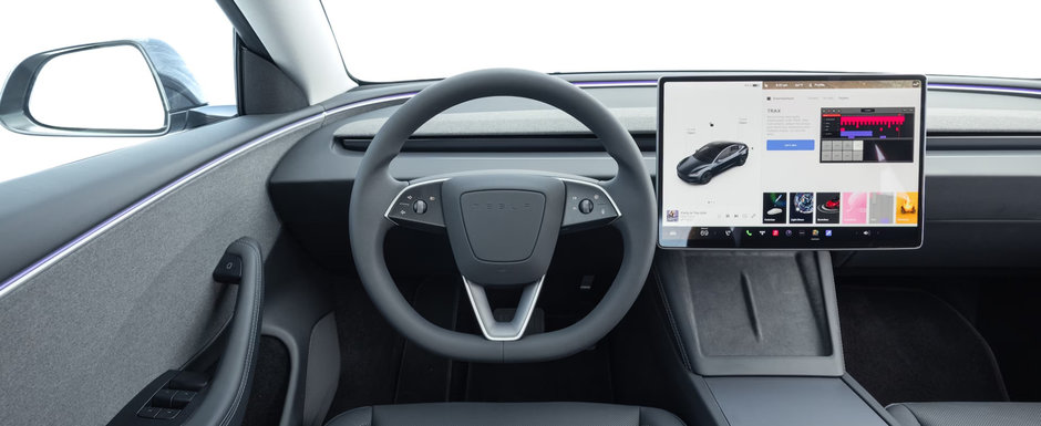 Asteptarea a luat sfarsit. Tesla prezinta oficial noul Model 3 Facelift cu un design revizuit la exterior si materiale de calitate superioara la interior. Cum arata in realitate