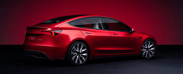 Asteptarea a luat sfarsit. Tesla prezinta oficial noul Model 3 Facelift cu un design revizuit la exterior si materiale de calitate superioara la interior. Cat costa in Romania