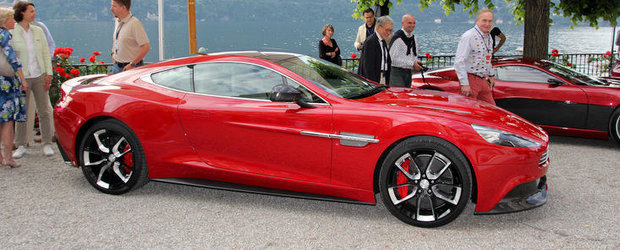 Aston Martin AM 310 - Succesorul modelului DBS, prezent la Villa d'Este