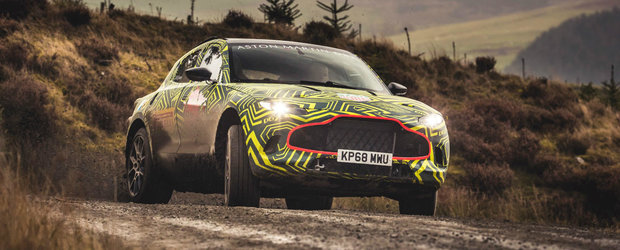 Aston Martin confirma numele primului SUV din istoria companiei. Programul de testare a inceput