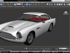 Aston Martin DB4 din plastic