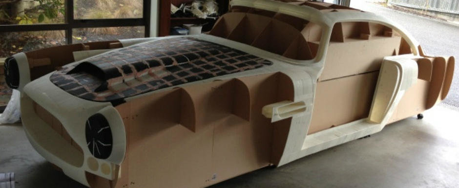 Aston Martin DB4 reprodus cu ajutorul unei imprimante 3D Aston Martin DB4 reprodus cu ajutorul unei imprimante 3D