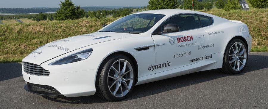 Aston Martin DB9 hibrid, dezvoltat impreuna cu Bosch