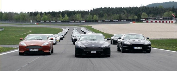 Aston Martin On Track - Fascinatia Aston Martin dezlantuita la Nurburgring