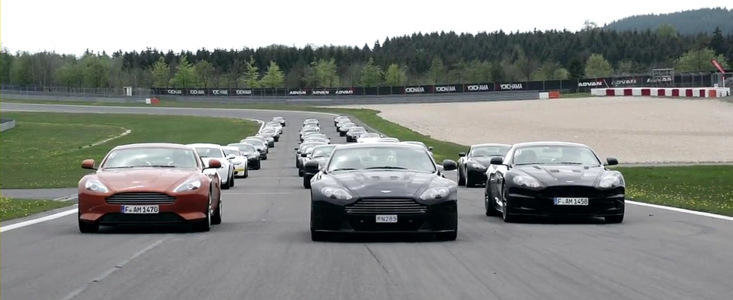 Aston Martin On Track - Fascinatia Aston Martin dezlantuita la Nurburgring Aston Martin On Track - Fascinatia Aston Martin dezlantuita la Nurburgring