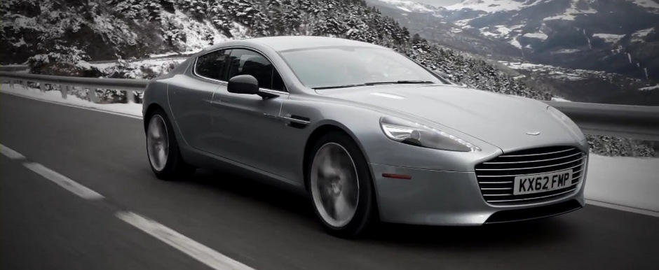 Aston Martin prezinta in actiune si detaliu noul Rapide S