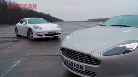 Aston Martin Rapide vs. Porsche Panamera Turbo - Frumosul sau bestia?