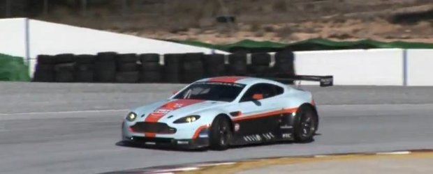 Aston Martin revine in Le Mans cu Vantage V8