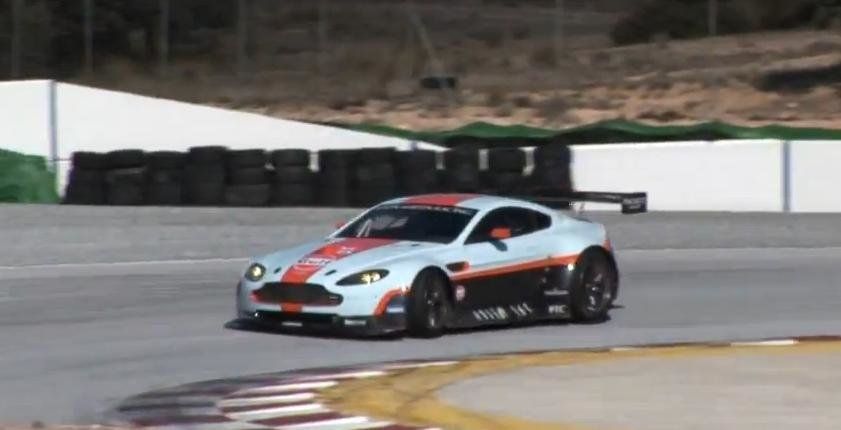 Aston Martin revine in Le Mans cu Vantage V8