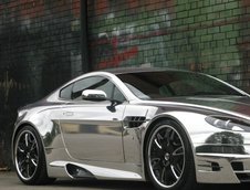 Aston Martin V8 Vantage cromat