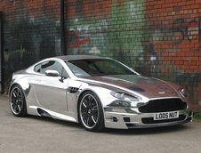 Aston Martin V8 Vantage cromat