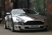 Aston Martin V8 Vantage cromat