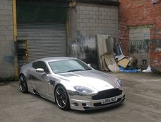 Aston Martin V8 Vantage cromat