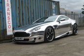 Aston Martin V8 Vantage cromat