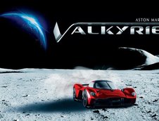 Aston Martin Valkyrie Lunar Red