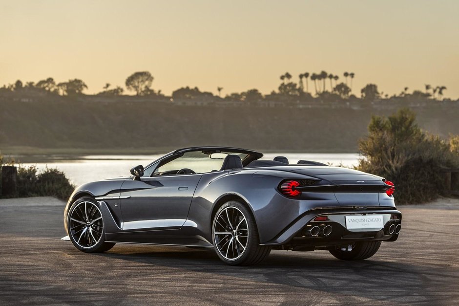 Aston Martin Vanquish Zagato Speedster si Shooting Break