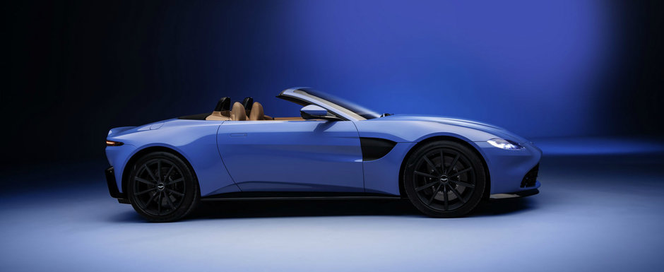 Aston Martin Vantage Roadster lansat cu plafon textil care se pliaza in 6.7 secunde. Este cel mai rapid soft top din industrie