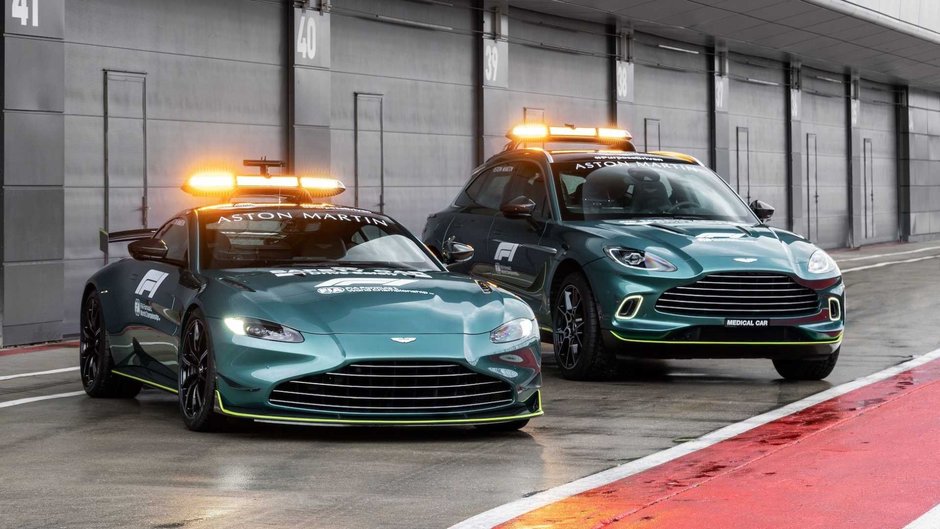 Aston Martin Vantage si DBX pentru Formula 1