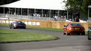 Aston Martin Virage la Goodwood Festival of Speed 2011