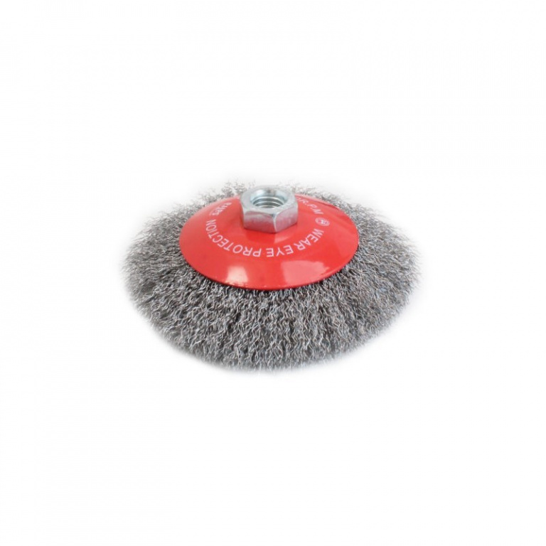 AT-S-5BBC125 Perie tip disc fir ondulat 125 mm