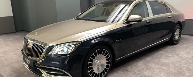 Atentie, OPULENTA! Numai vopseaua acestui Mercedes-Maybach este mai scumpa decat o DACIE noua