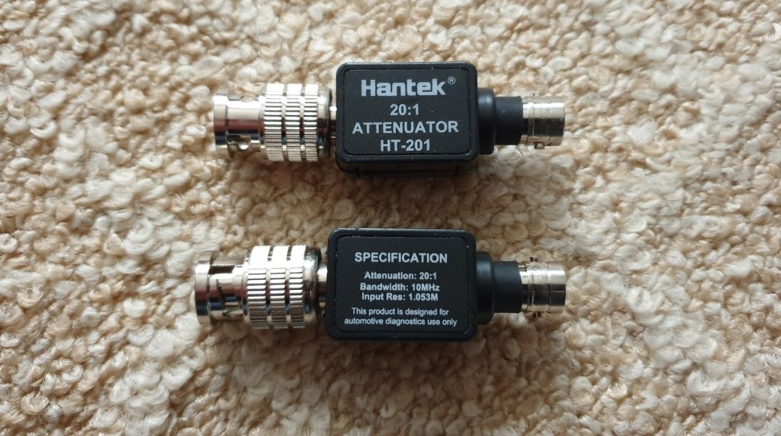 Atenuator Hantek HT-201 300V 20:1 Passive pentru osciloscop