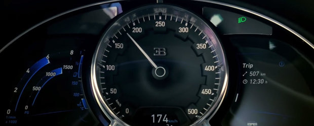 Atinge 380 km/h mai repede decat poti rosti Tatal Nostru. Test de acceleratie cu noul Bugatti de 1500 CP