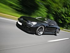 Atractia Safirului Negru: Mercedes SL63 AMG by Inden Design