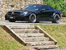 Atractia Safirului Negru: Mercedes SL63 AMG by Inden Design