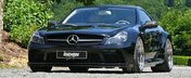 Atractia Safirului Negru: Mercedes SL63 AMG by Inden Design